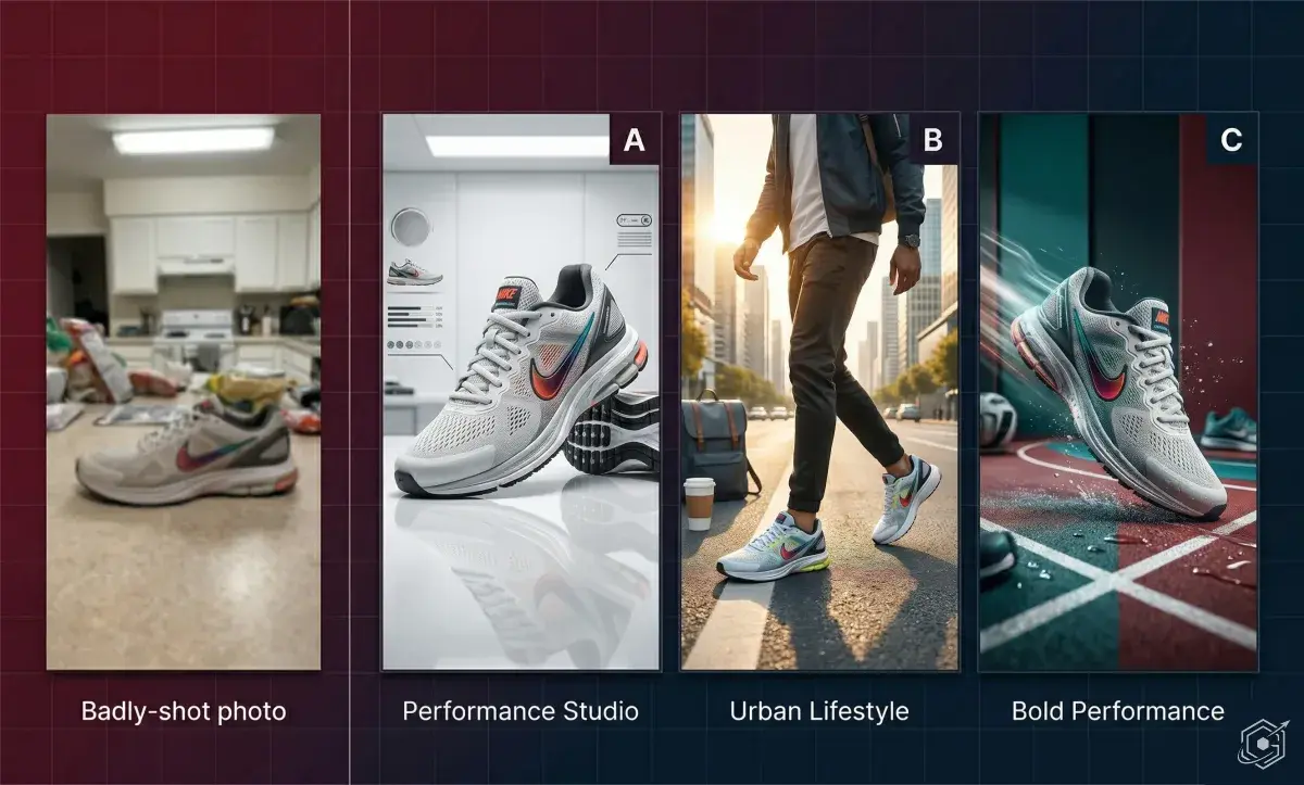 Örnek kampanya görseli: Spor ayakkabı